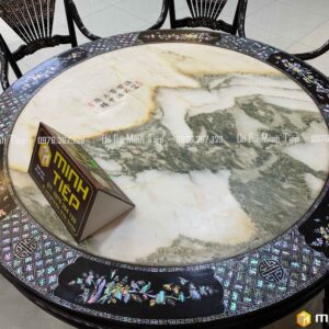 BỘ BÀN ĂN RẺ QUẠT KHẢM ỐC