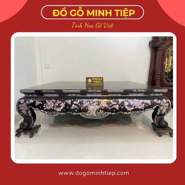 SẬP KHẢM LIÊN CHI SEN VỊT GỖ GỤ