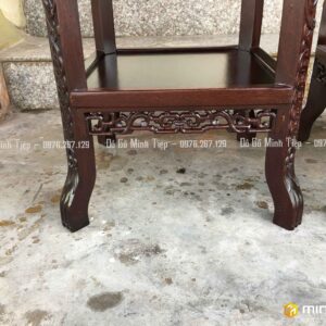 ĐÔN TRUYỆN THỌ MẶT ĐÁ GỖ GỤ