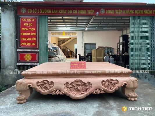 SẬP BA BÔNG ĐỤC TÍCH GỖ HƯƠNG