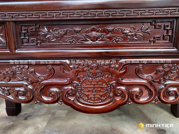 BÀN THỜ TRUYỆN NHƯ Ý GỖ GỤ
