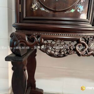 TỦ CHÈ CÁNH CONG KHẢM ĐÔNG BÍCH
