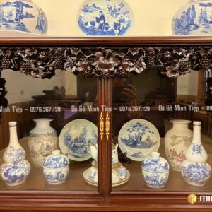 TỦ CHÈ NÈO NHO KHẢM CẢNH HỒNG CHĨ