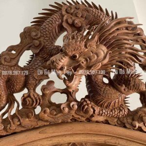 TỦ CHÙA BẦU ĐỤC CHIM HOA