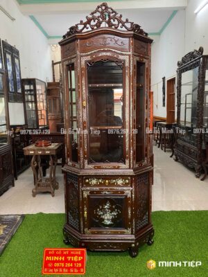 TỦ GÓC VUÔNG 60 KHẢM ỐC