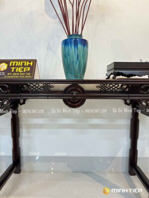 BÀN CUỐN ĐĨA MẶT ĐÁ GỖ GỤ