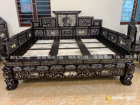 GIƯỜNG BA THÀNH NGŨ SƠN KHẢM ỐC
