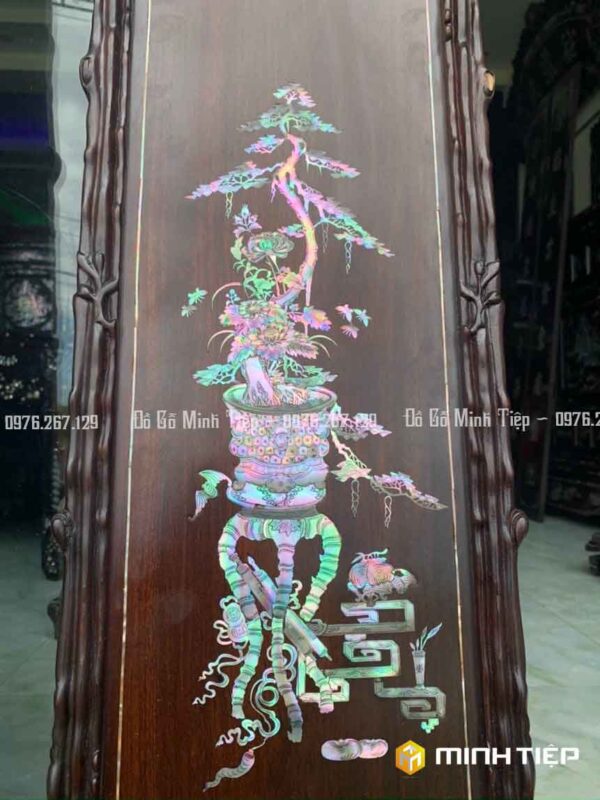 TRANH TỨ BÌNH KHẢM ỐC