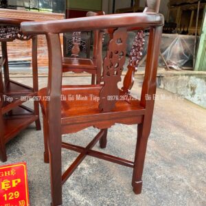 BỘ BÀN GHẾ GÓC GỖ GỤ