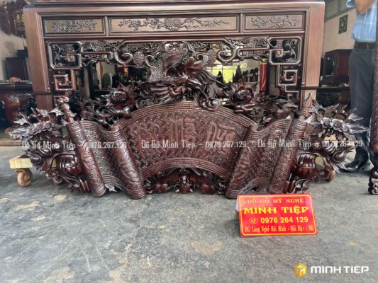 CUỐN THƯ PHƯỢNG GỖ GỤ