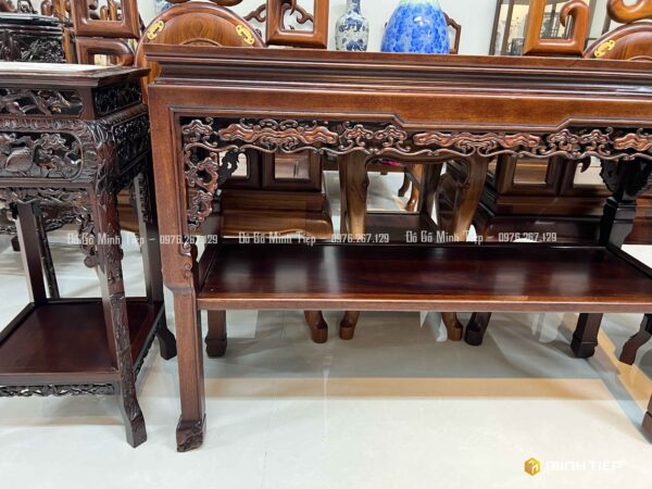 BÀN BÀY ĐỒ RIỄU NHƯ Ý GỖ GỤ