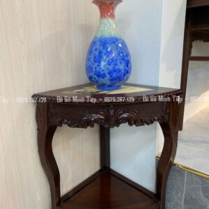 ĐÔN GÓC LOUIS GỖ GỤ