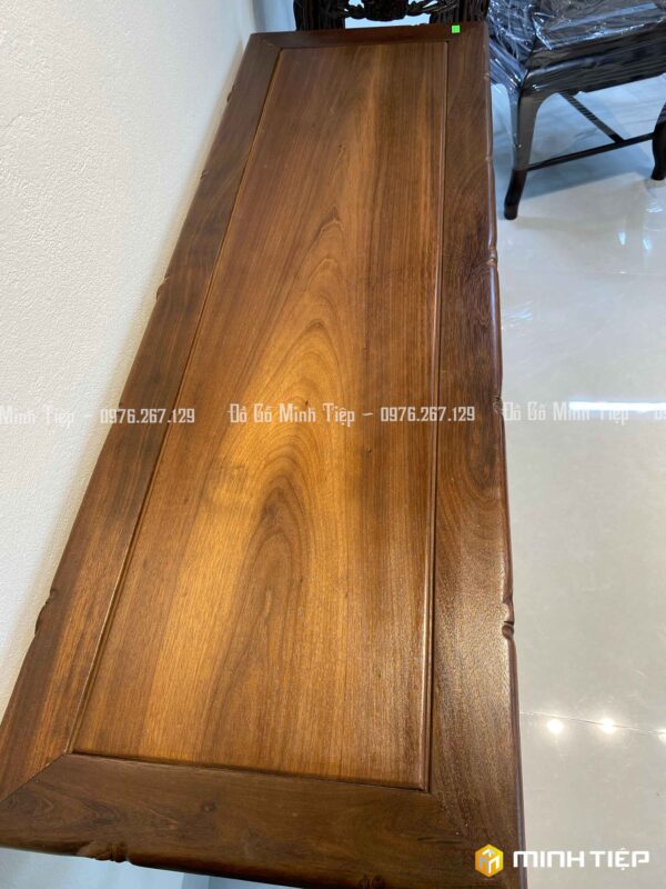 BÀN BÀY ĐỒ CHẠM TRÚC GỖ GỤ