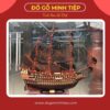 THUYỀN BUỒM GỖ MUN