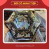 TRÁP LỤC LĂNG GỖ TRẮC KHẢM ỐC ĐẸP