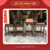 ĐÔN TRUYỆN XÚC CHÂN HƯƠU GỖ GỤ