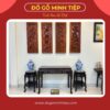 BÀN BÀY ĐỒ TRUYỆN DẮT CHÂN MÓNG GỖ GỤ