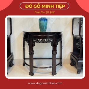 BÀN BÁN NGUYỆT MAI CỠ ĐẠI GỖ GỤ