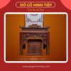 Bàn Thờ Sen Hạ Nền đục tay gỗ hương