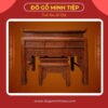 Ban Thờ Sen Hạ Nền gỗ hương 176_81_127. 26tr