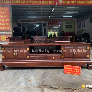 KỆ TIVI TRƠN GỖ GỤ