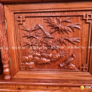 KỆ TIVI CỘT NHO GỖ HƯƠNG