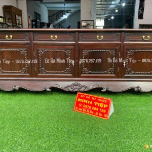 KỆ TIVI HOA LÁ TÂY