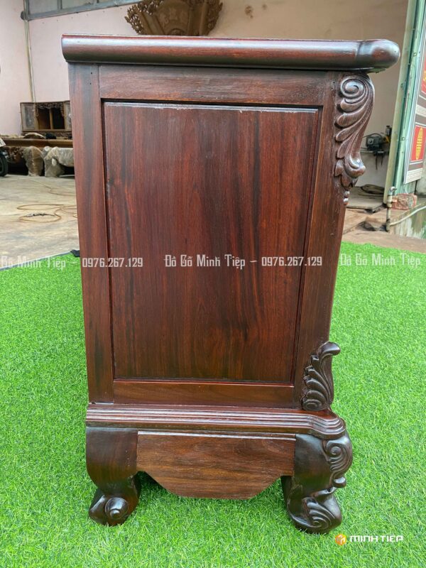 KỆ TIVI HOA LÁ TÂY