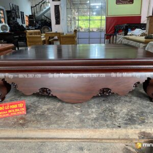 SẬP TRƠN CHÂN QUỲ GỖ GỤ