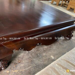 SẬP TRƠN CHÂN QUỲ GỖ GỤ