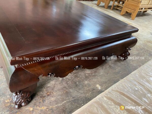 SẬP TRƠN CHÂN QUỲ GỖ GỤ