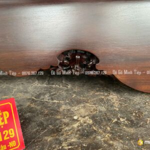 SẬP TRƠN CHÂN QUỲ GỖ GỤ