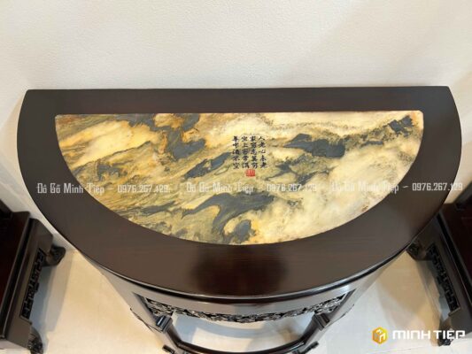 BÀN BÁN NGUYỆT MAI CỠ ĐẠI GỖ GỤ