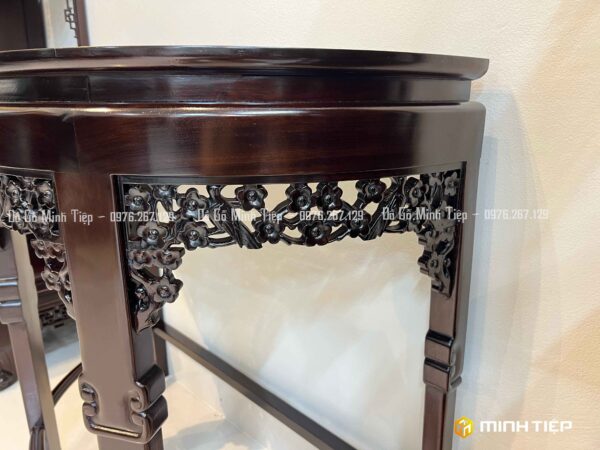 BÀN BÁN NGUYỆT MAI CỠ ĐẠI GỖ GỤ