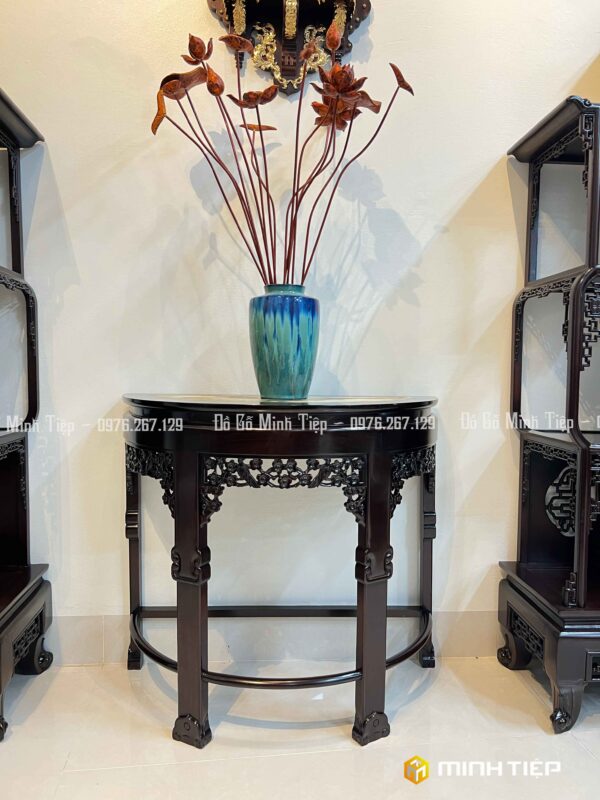 BÀN BÁN NGUYỆT MAI CỠ ĐẠI GỖ GỤ