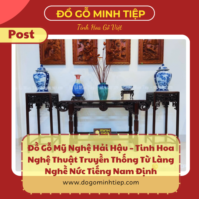 đồ gỗ mỹ nghệ hải hậu