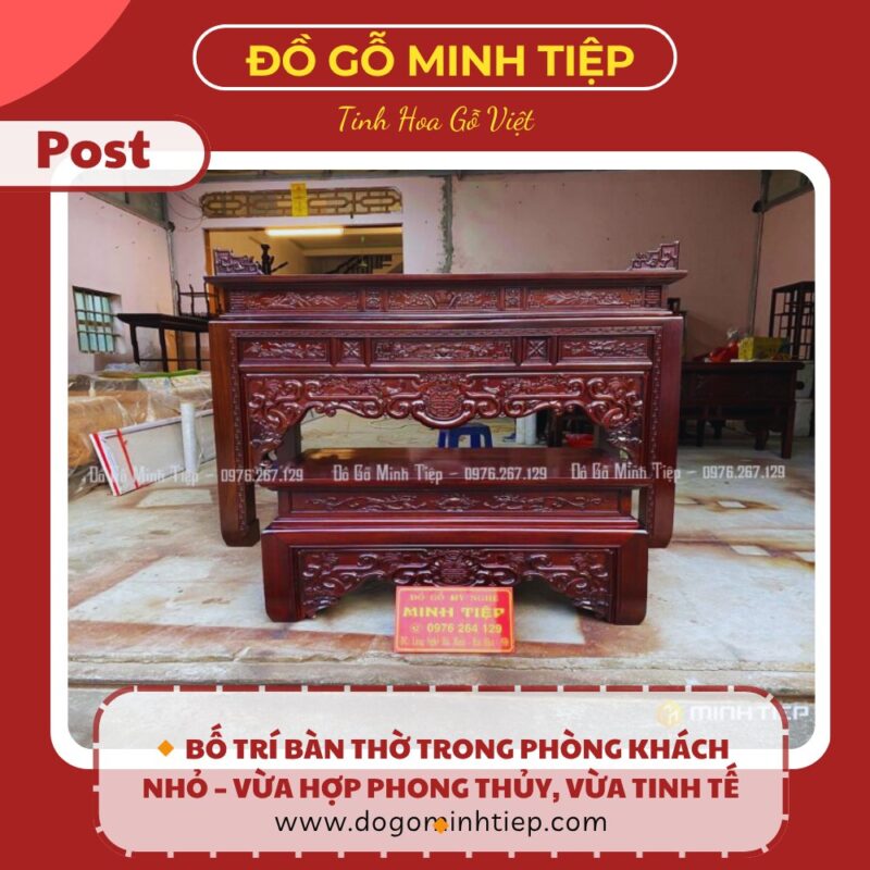 bố trí bàn thờ