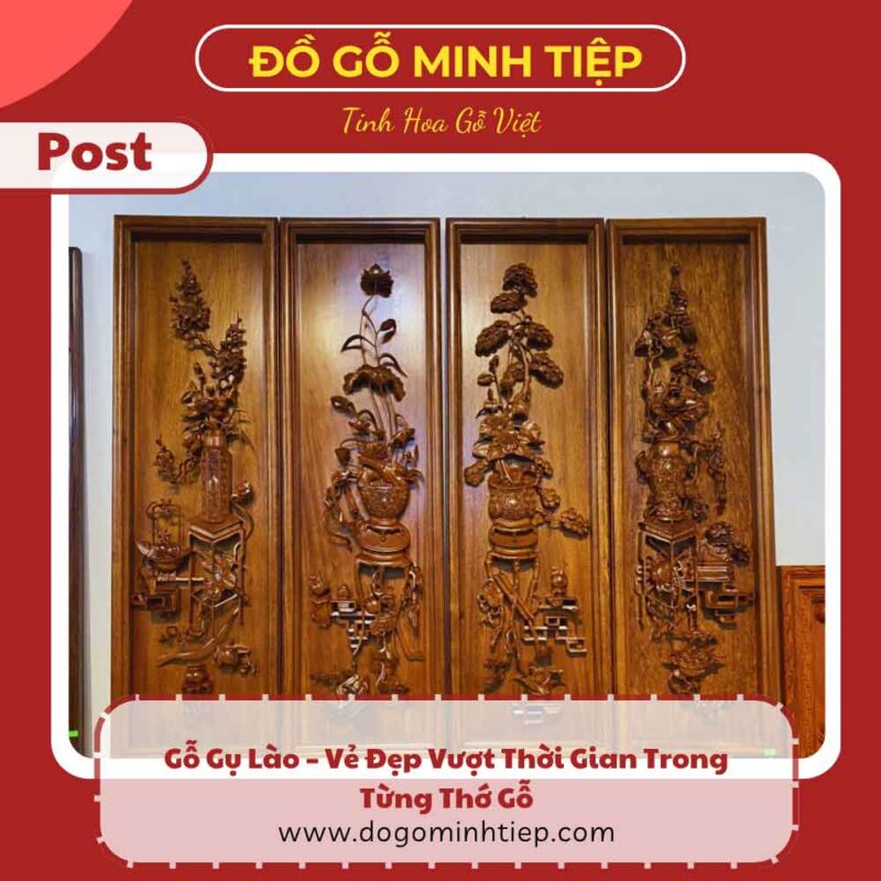 gỗ gụ lào đẹp
