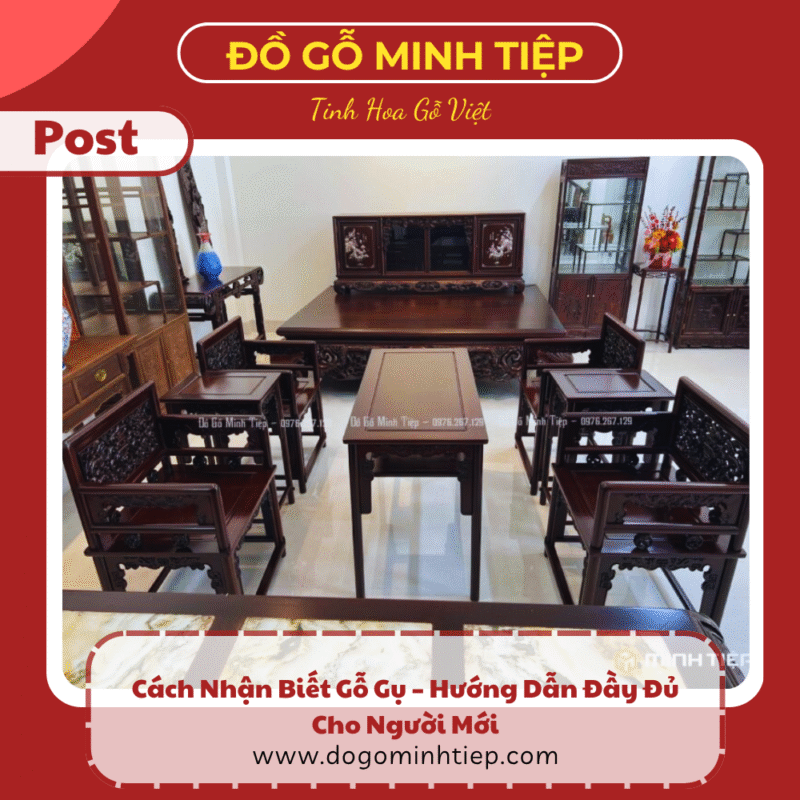 cách nhận biết gỗ gụ