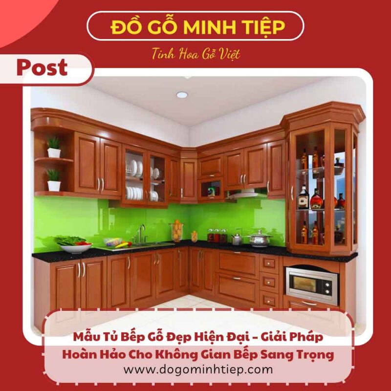 tủ bếp hiện đại