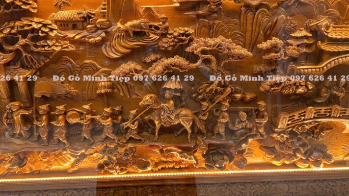 TRANH TÍCH VINH QUY BÁI TỔ