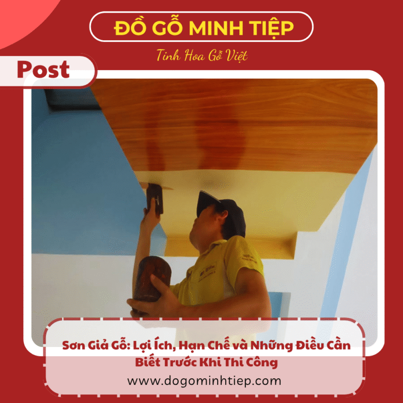 sơn giả gỗ