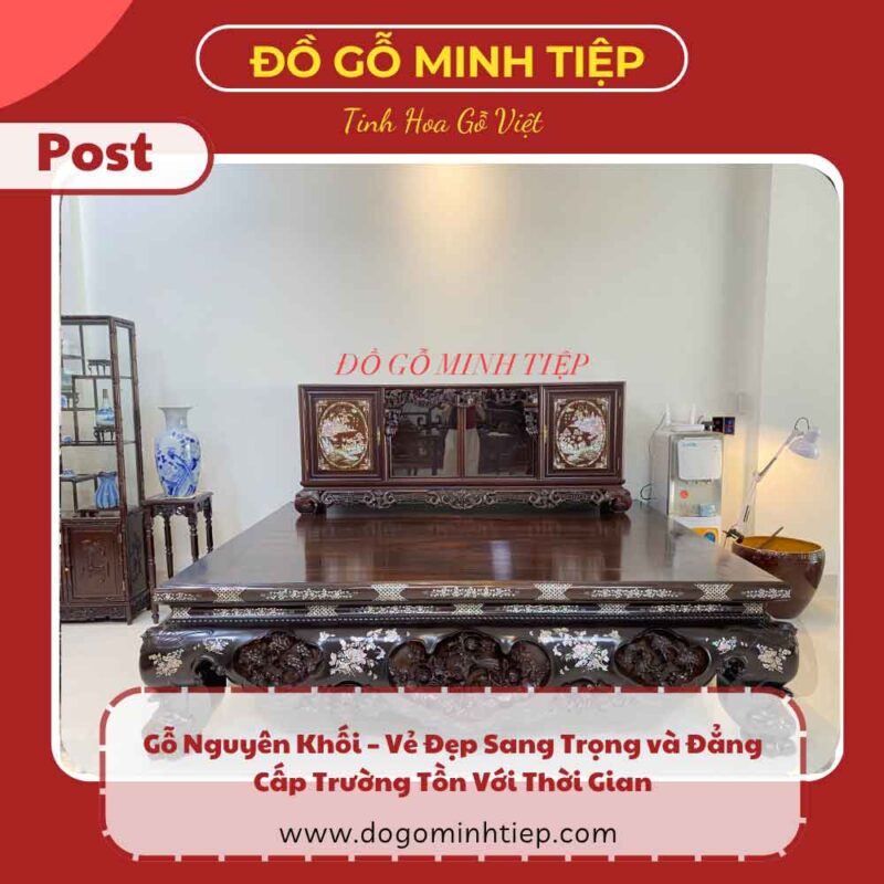 gỗ nguyên khối
