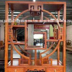 Tủ bày đồ gỗ hương ta