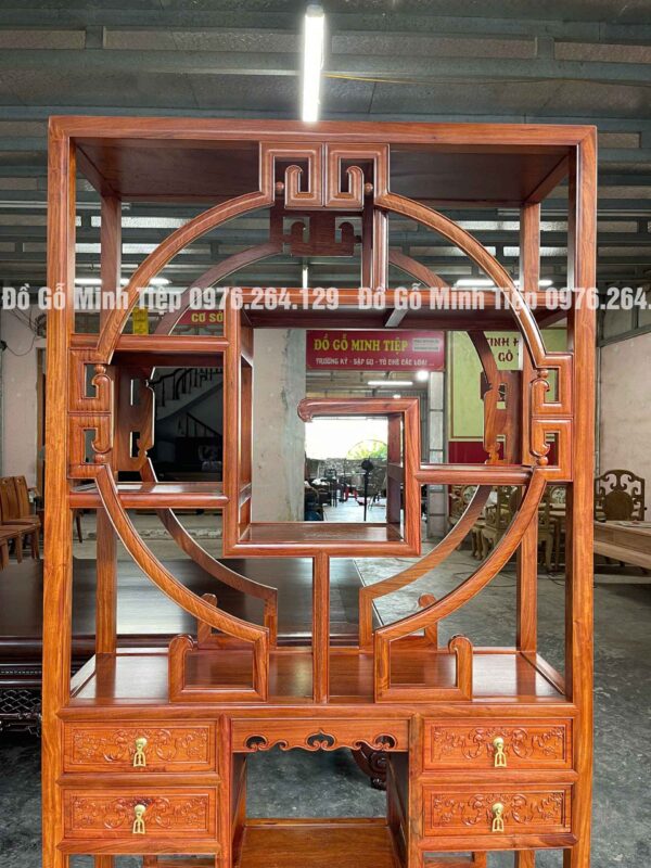 Tủ bày đồ gỗ hương ta