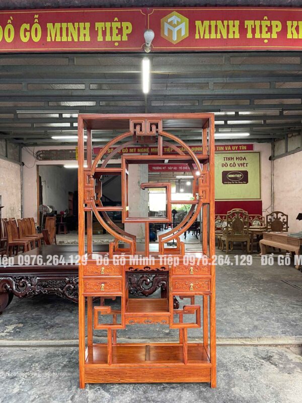 Tủ bày đồ gỗ hương ta
