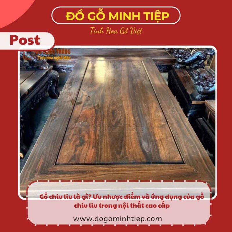gỗ chiu liu