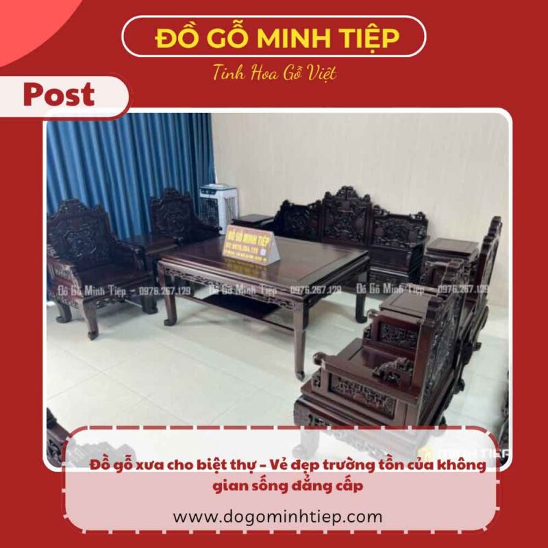 đồ gỗ cho biệt thự