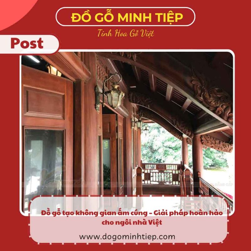 đồ gỗ tạo ấm cúng