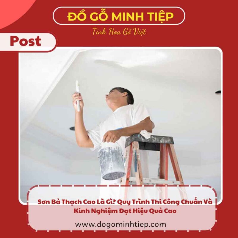 sơn bả thạch cao